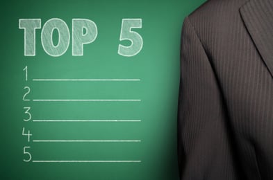 Top 5 Processing Issues