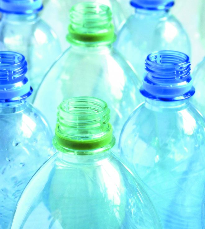 plastic bottles