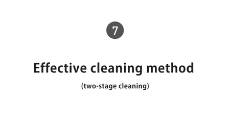 Effective 2 Stage Cleaning