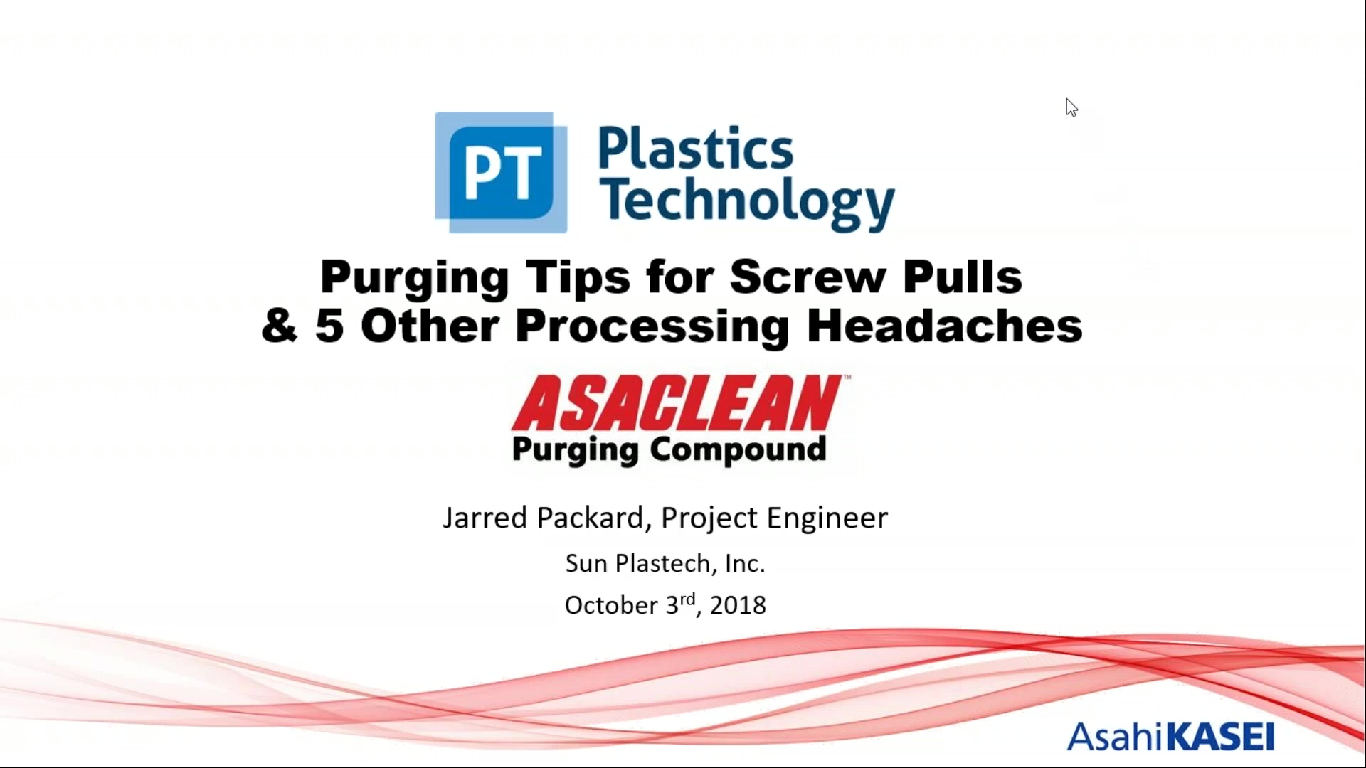 Purging Tips for Screw Pulls and 5 Other Processing Headaches